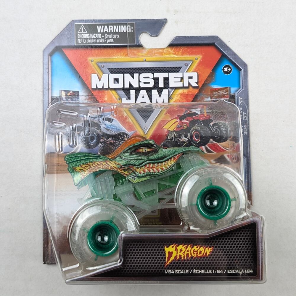 2023 Monster Jam Dragon Series 32 1:64 Diecast Truck New Sealed